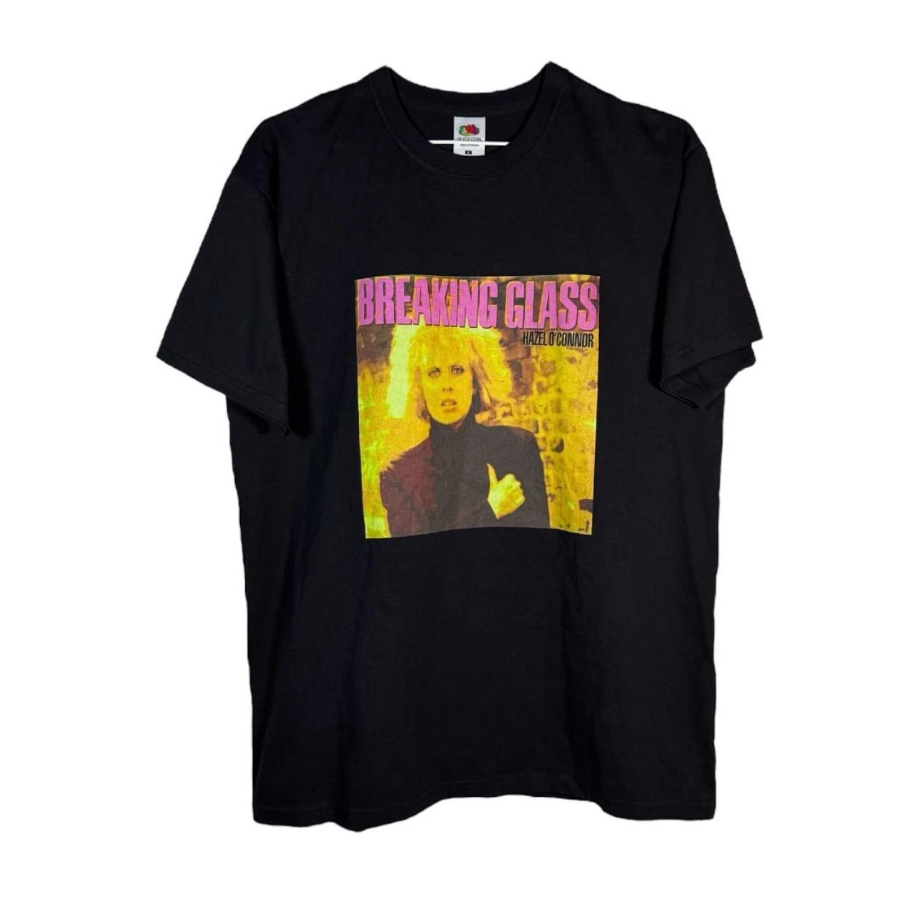 Vintage Hazel O Connor Breaking Glass T-shirt New Wave Alternative Rock Tee L XL