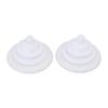 2 STUKS Bootmotorput Kabeldoorvoeren PVC Motorput Rigging Kabeldoorvoer voor Jachten Schepen en Auto's