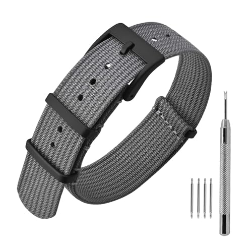 

ANNEFIT Belt, Nylon Watch Band, Military Watch Replacement Band, 21 mm, Nylon 21 mm