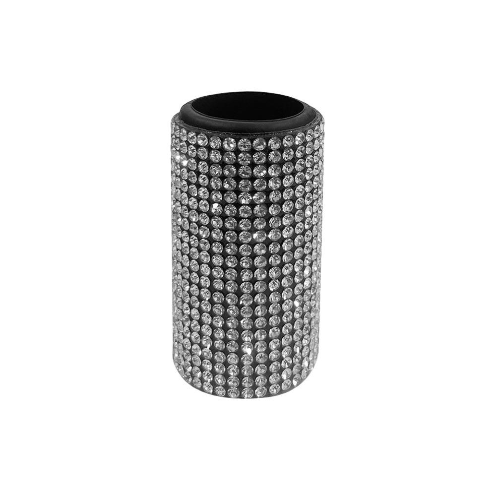 Silicone Car Chapstick Holder Rhinestone Cosmetic Holder NEW Lip Balm Storage  Car Interior
