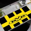 Borussia Dortmund Thema Mauspads, Rutschfeste Gummiunterseite, Multifunktionales Büro- & Wohnaccessoire, Perfekt zur Personalisierung des Arbeitsplatzes.