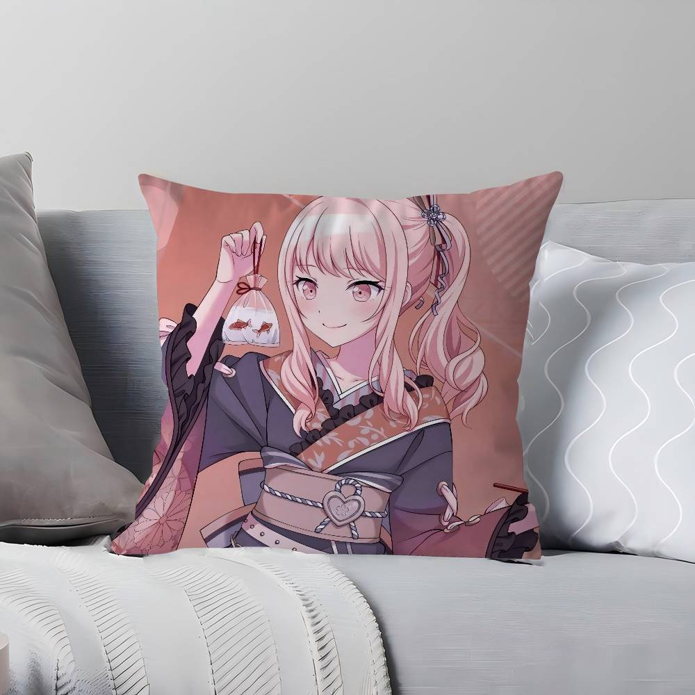 Roject SEKAI Akiyama Mizuki Pillow Cover Sofa Cushion Cover Home Room Decoration Children Gift