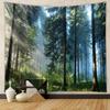 Sieben Sprünge Wald Wandteppich - Ins Style Wandbehang Tuch