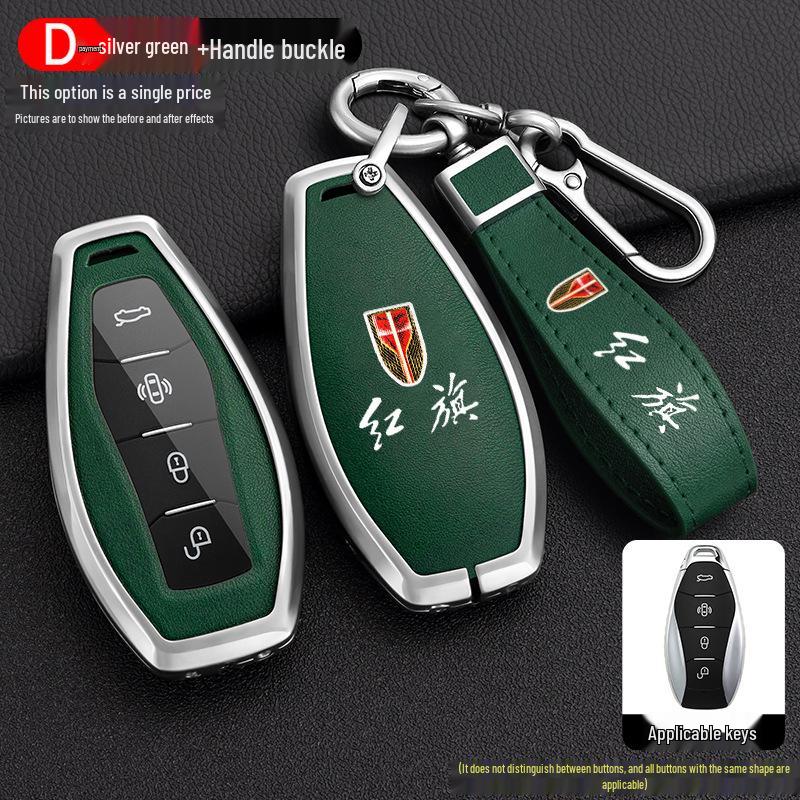 2023 Hongqi H5/H6/HS5 Men's Key Case for HS3 & HQ9 with EQM5 High-End Shell