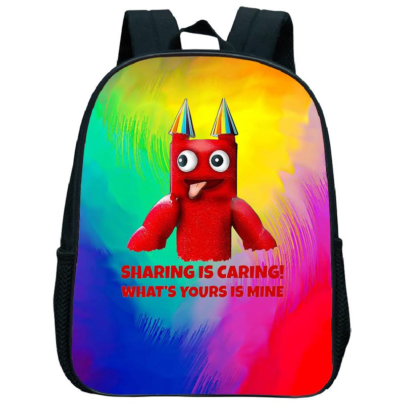 Garten Of BanBan Nursery Backpack Cartoon Game Kindergarten Toddler Kids Bag Waterproof Plecak Daily Children Mochila