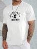 Öl Män Bomulls T-shirt Lyxmärke Mode Stor Storlek Topp Casual Kortärmad Streetwear Klassiskt Tryck Ny Ankomst Tee S-4XL