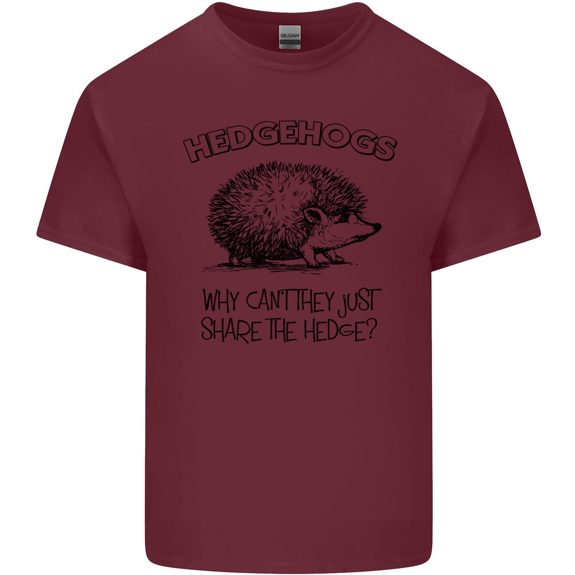 Hedgehogs Just Share the Hedge Funny Unisexs Light Cotton TShirt S