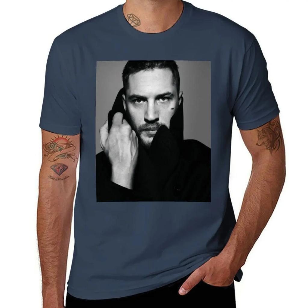Tom Hardy T-Shirt vintage t shirts valentines clothes Men's t-shirts