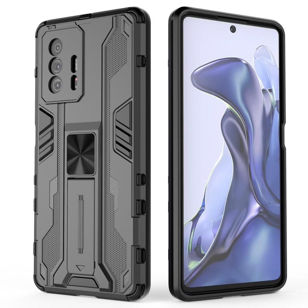 Case for Xiaomi 11T / 11T Pro, Military kickstand, black