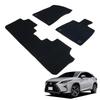 Fenice Car Floor Made in Japan RX 200t Stays in Place Accessories Specialty Mats, (Lexus 450h), Right-Hand Drive, Black, Non-Slip, (Automotive Store)