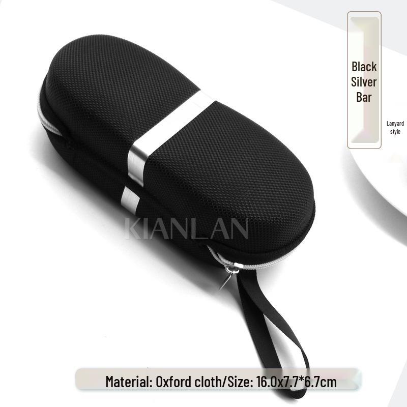 Large Capacity Zippered Sunglasses Case - Stylish, Outdoor Travel Design