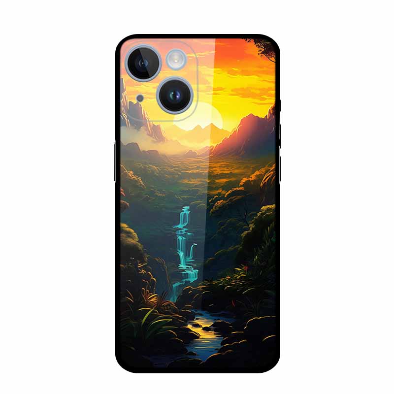 

For iPhone 15 14 Plus 13 12 16 Pro Max Phone Case Hard Tempered Glass Back Cover Lovely Cartoon Protective Shield Funda Coque -iPhone 16