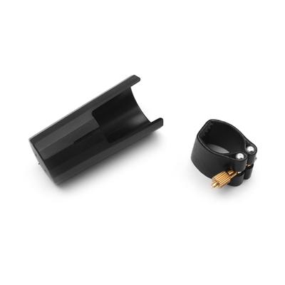 Alto Sax Saxophone Mouthpiece Cap PU Leather Ligature for Sax Accessory