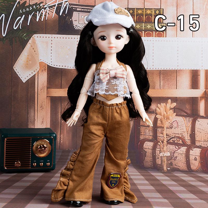 

12-дюймовые BJD куклы для девочек полный набор 1/6 аниме куклы одежда 3D глаза Лолита мод наряжать DIY игрушка детские подарки на день рождения игрушки