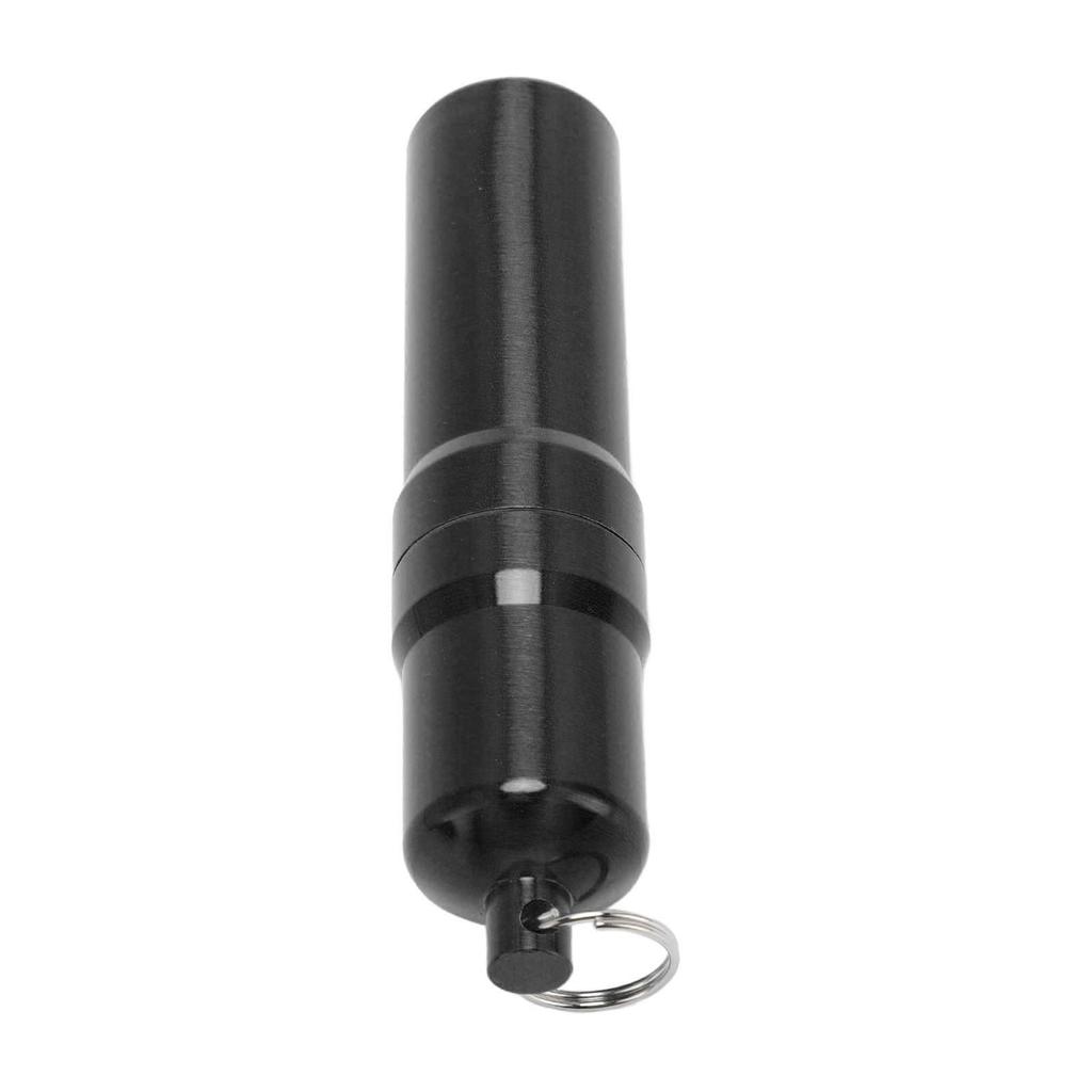Metall-Aufbewahrungsrohr Aluminiumlegierung Wasserdichtes Rohrbehälter für Outdoor-Camping-Reisen