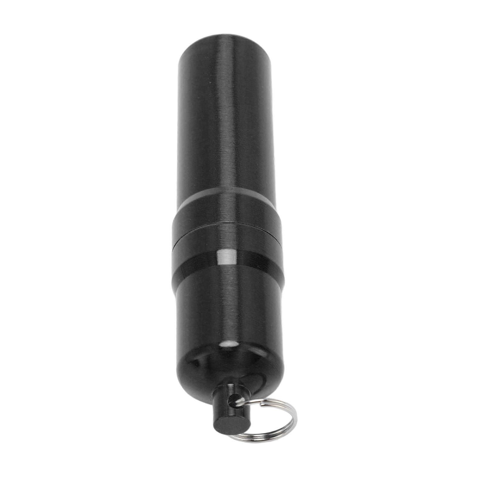 Metal Storage Tube Aluminium Alloy Water Proof Tube Container for Outdoor Camping Travel