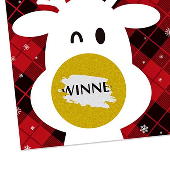 Frohe Weihnachten Rubbelspielkarten Feiertags Rentier Tombola Karte für Gruppen Kinder Erwachsene Weihnachtsfeier Zubehör