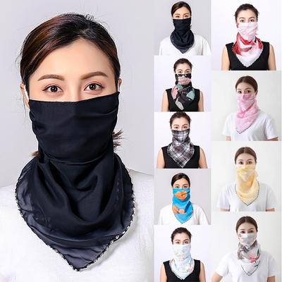 Stylish Lightweight UV Protection Scarf Neck Shawl for Outdoor Adventures