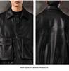 Men's High-End Retro PU Leather Motorcycle Jacket - Autumn Cool, Loose Lapel Coat