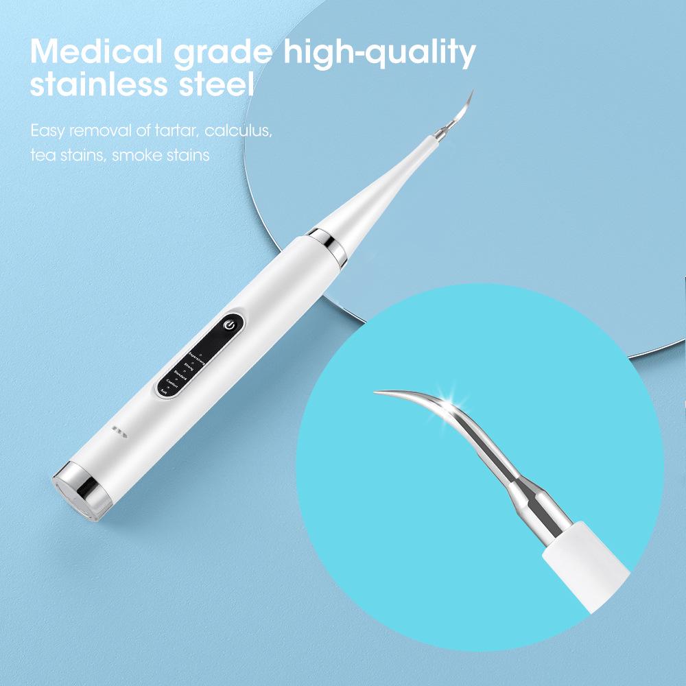 Portable Electric Dental Scaler & Toothbrush Set - Teeth Cleaning, Plaque & Calculus Removal, Whitening Device