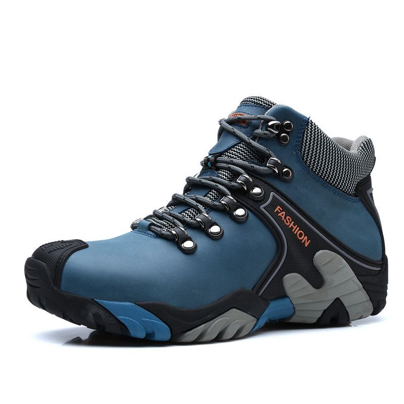 High Top Sneaker Winter Outdoor Snow Boot Warm Plush Waterproof Anti Slip Hiking Shoes Man Sneakers Sport Trekking Shoe Big Size