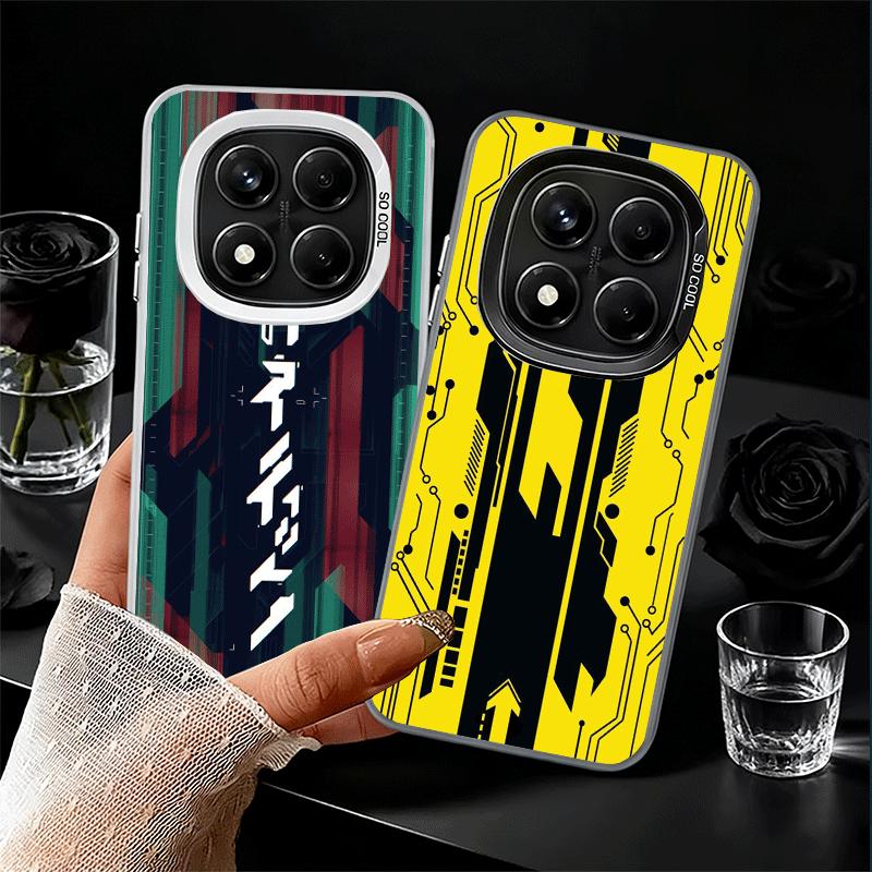 Cyberpunk Aesthetics Soft Phone Case for Xiaomi Redmi Note 13 14 15 Pro Plus 12S 12 11S 11 11T 10S 10 Shockproof Cover Back Shel