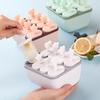 Popsicle Mould Tray 8 Cell Ice Cream Maker Multi Cell Reusable DIY Freezer Kitchen Tool For Kids Summer Party Treats