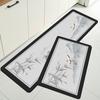 New Chinese Kitchen Area Ground Surface Mat Moisture-wicking Oil Repellent Wipe Clean Diatom Mud Quick Dry Slip-resistant Mat Ink Air Carpet