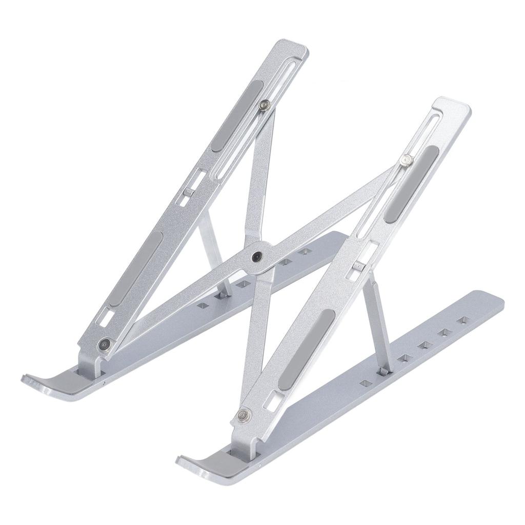 Laptop Stand Portable Adjustable Folding Ergonomic Aluminum Alloy Tablet PC Laptop Cooling Stand Riser With Storage Bag