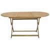 Folding Garden Table 160 X 85 X 75 Cm Solid Acacia Wood