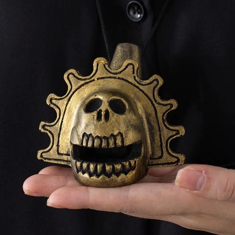Creative Screaming Authentic Aztec Whistle Scary Sounding Spooky Roaring Whistle Death Whistle Decompress Tao Di's Howling