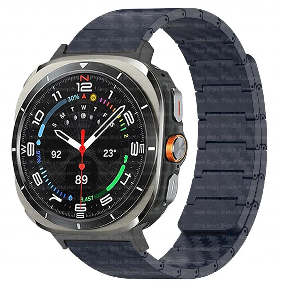 Magnetic Metal Stainless Steel Band for Samsung Galaxy Watch Ultra 47mm No Gaps Strap for GALAXY WATCH ultra Luxury Loop Correa