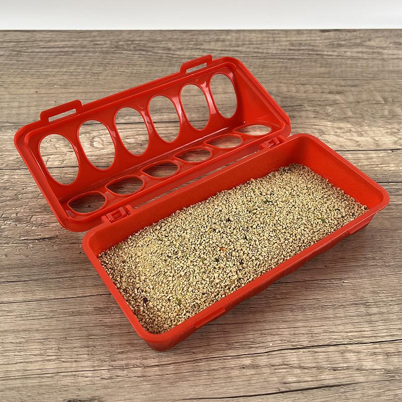 Poultry Thickened Feeder And Drinker Water Food Dispenser Automatic Chicken Birds Chick Waterer Feeding Rutin Chicken Trough