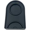 For Cafes For Bars Black Espresso Tamper Mat Non Slip Mat For Espresso Non Slip Silicone Mat Silicone Tamping Pad