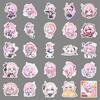 50 Doodle Sticker Cartoon Niedlich Spiel Dekoration Laptop Handy Aufkleber