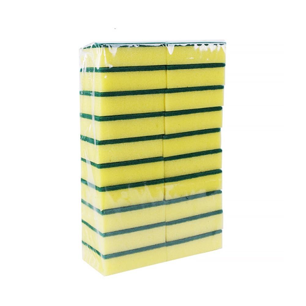 

Губка для мытья посуды Губка высокой плотности Кухонная уборка Легко держать 20 pieces