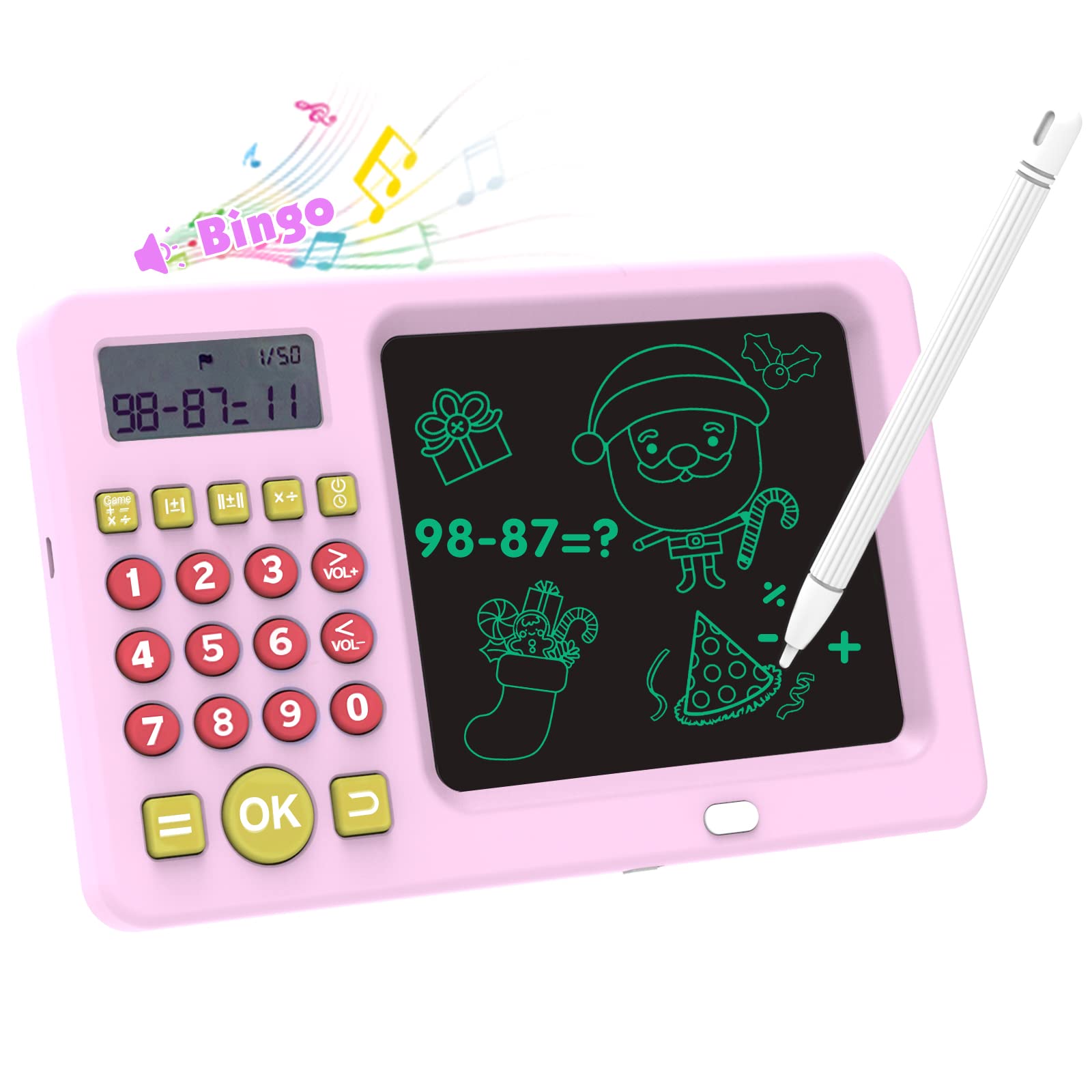Mouth Calculator Math Addition Subtraction Multiplication Division Oral Arithmetic Training Math Exercise Machine Kids Gifts designed for children s