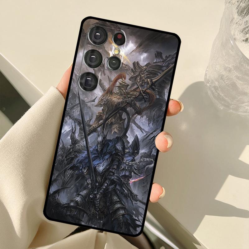 Game Dark Souls Case For Samsung Galaxy S23 S22 S21 Ultra Note 20 S8 S9 S10 Note 10 Plus S20 FE S21 FE Cover