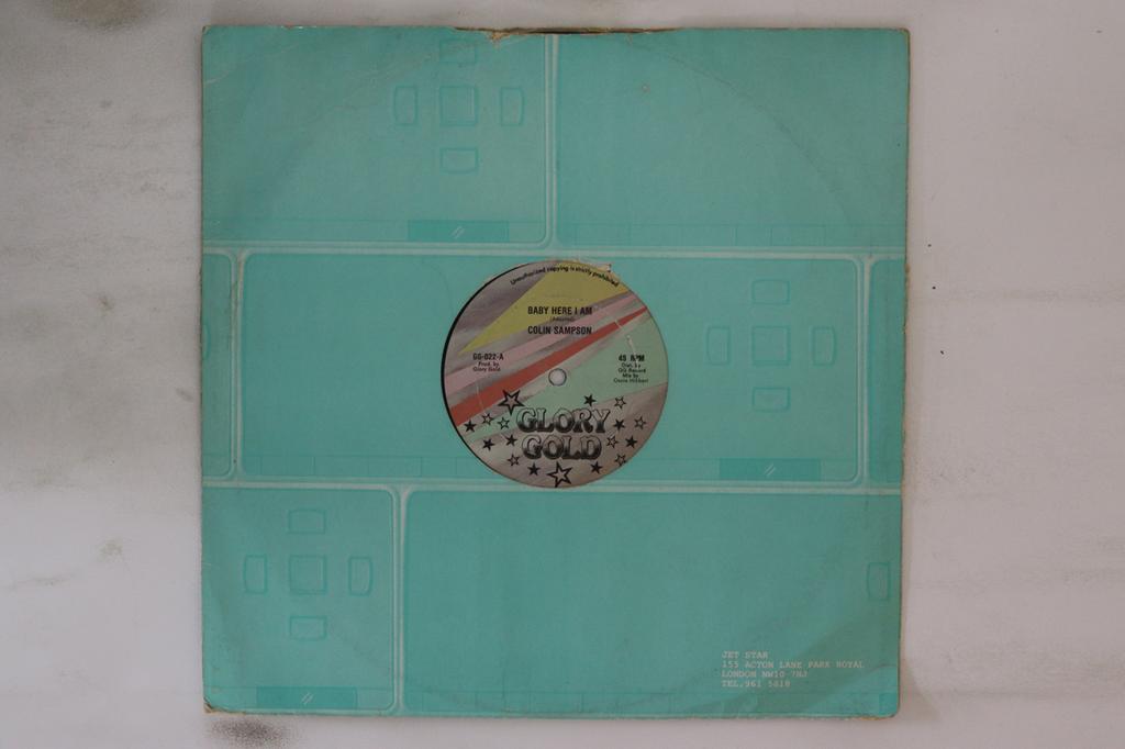 12inch Record COLIN SAMPSON - Baby Here I Am / Things In Life GG022 Glory Gold US Reggae, Ska & Dub Used