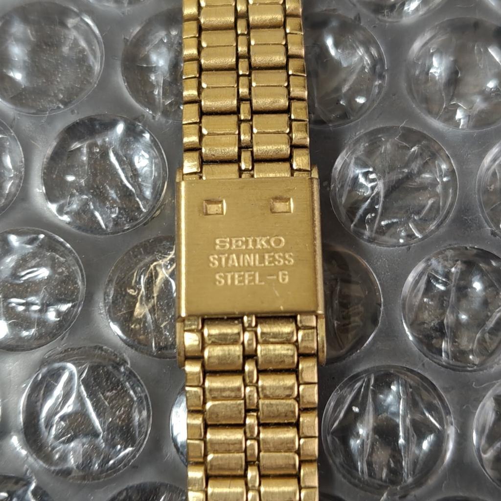 SEIKO SX [Working Condition] Ladies' Watch, Gold, V401-0281 (Management Code K26J)