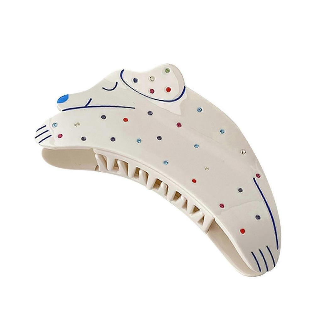 Hair Clips,Claw Clips,Hair Clips for Women,Dog Claw Clip,Diamond Dog Shaped Hair Clip,EVA Hair Clips