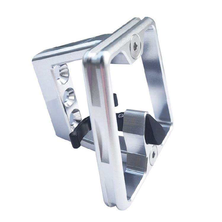 Folding Bike Front Carriers Adapter Aluminum Alloys Mount Base Folding Bag Cargo Rack Bracket Front Shelf Mount Carriers