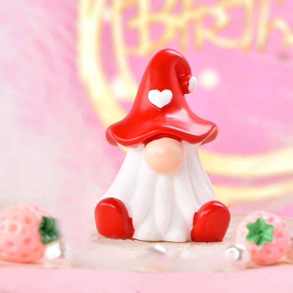 Cake Xmas Craft Christmas Decoration Micro Landscape Miniature Figurine Fairy Garden Ornament