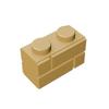 600pcs Bricks Parts DIY 98283 1x2 Checkered Brick Wall Brick Parts Compatible Educational Building Blocks Parts Toys