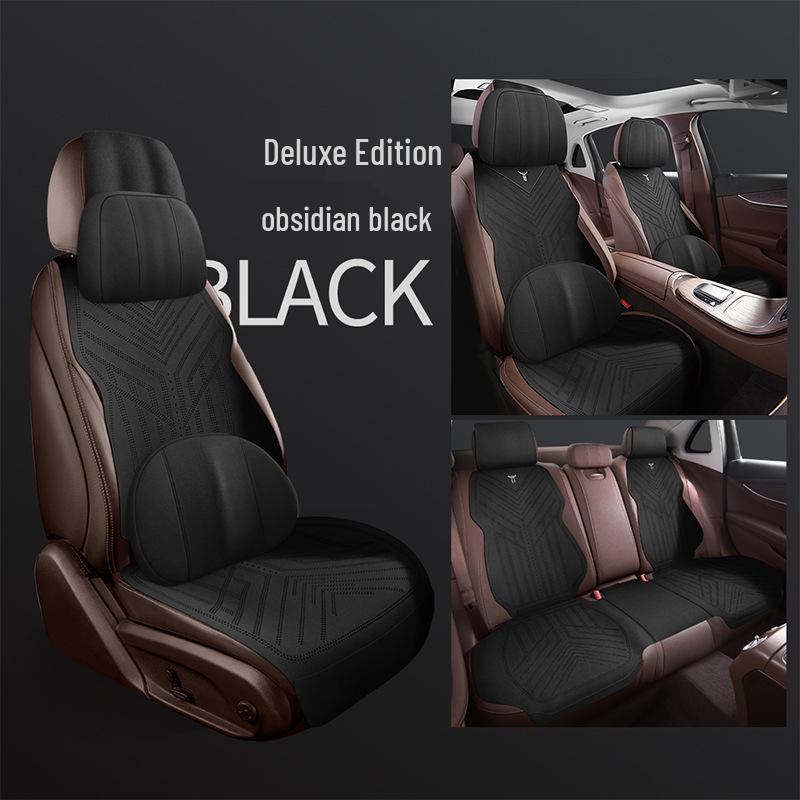 Cadillac Chevrolet Traverse Qijun Zhizai Accord Sylphy Haval Breathable Suede Semi-Surround Seat Cushion