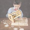 Wooden Hook Wheel Stem Educational Science Experiment Toy For Toddlers And Elementary Students