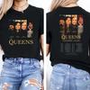 The Queens Tour TShirt Music Legends Shirt Multicolors All Size S-4XL Fan Gif