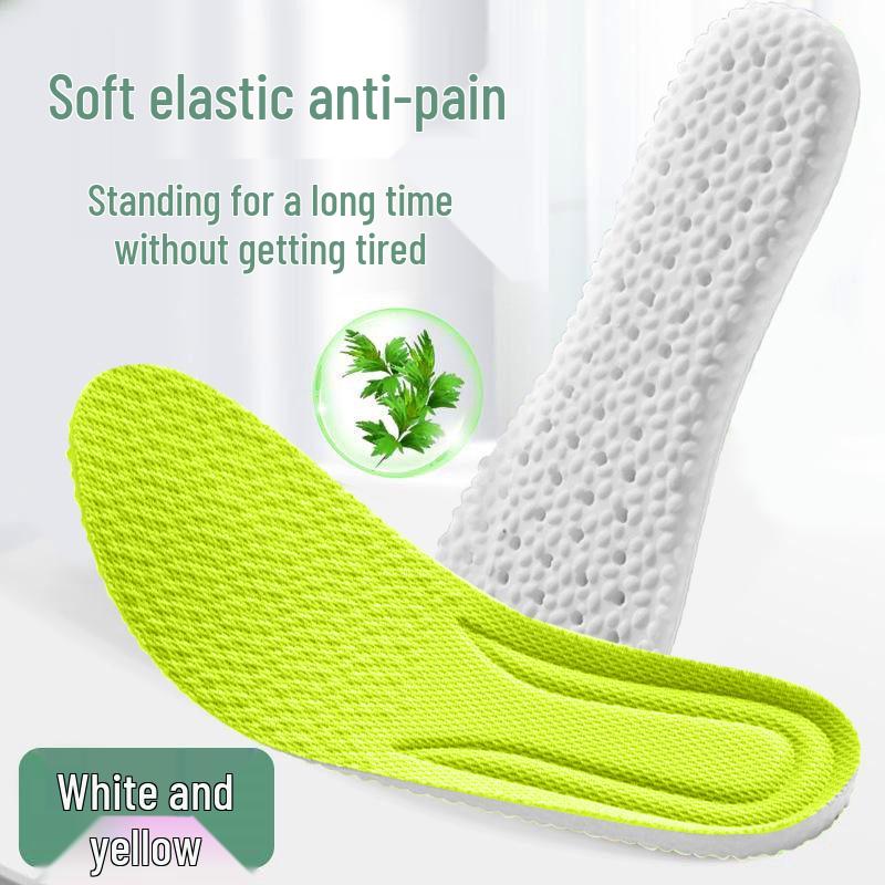 Odor-Resistant, Shock-Absorbing Insoles: Sweat-Absorbent and Deodorizing for Men and Women – Perfect for Long Standing and Military Training.