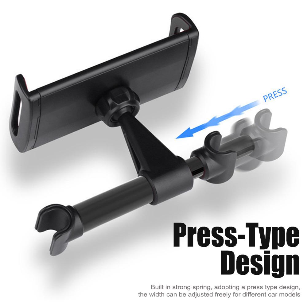 Universal Car Back Seat Headrest Mount Holder For iPad Air 4-11 Inch 360 Rotation Mini Tablet PC Auto Car Phone Holder Stand