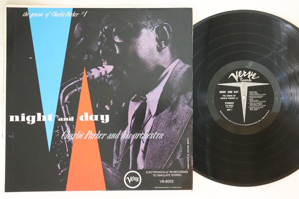 

LP Record CHARLIE PARKER - Night And Day V68003 VERVE 1961 US Jazz Used
